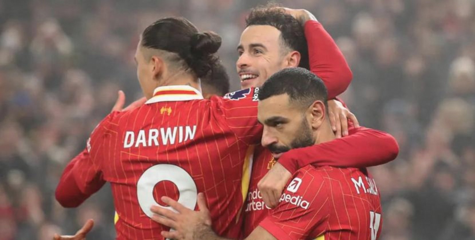 包含利物浦击败水晶宫，英超季军争夺有望提前定局的词条